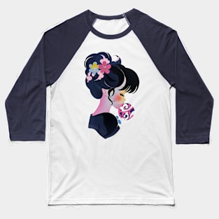 Bubble Gum Geisha Baseball T-Shirt